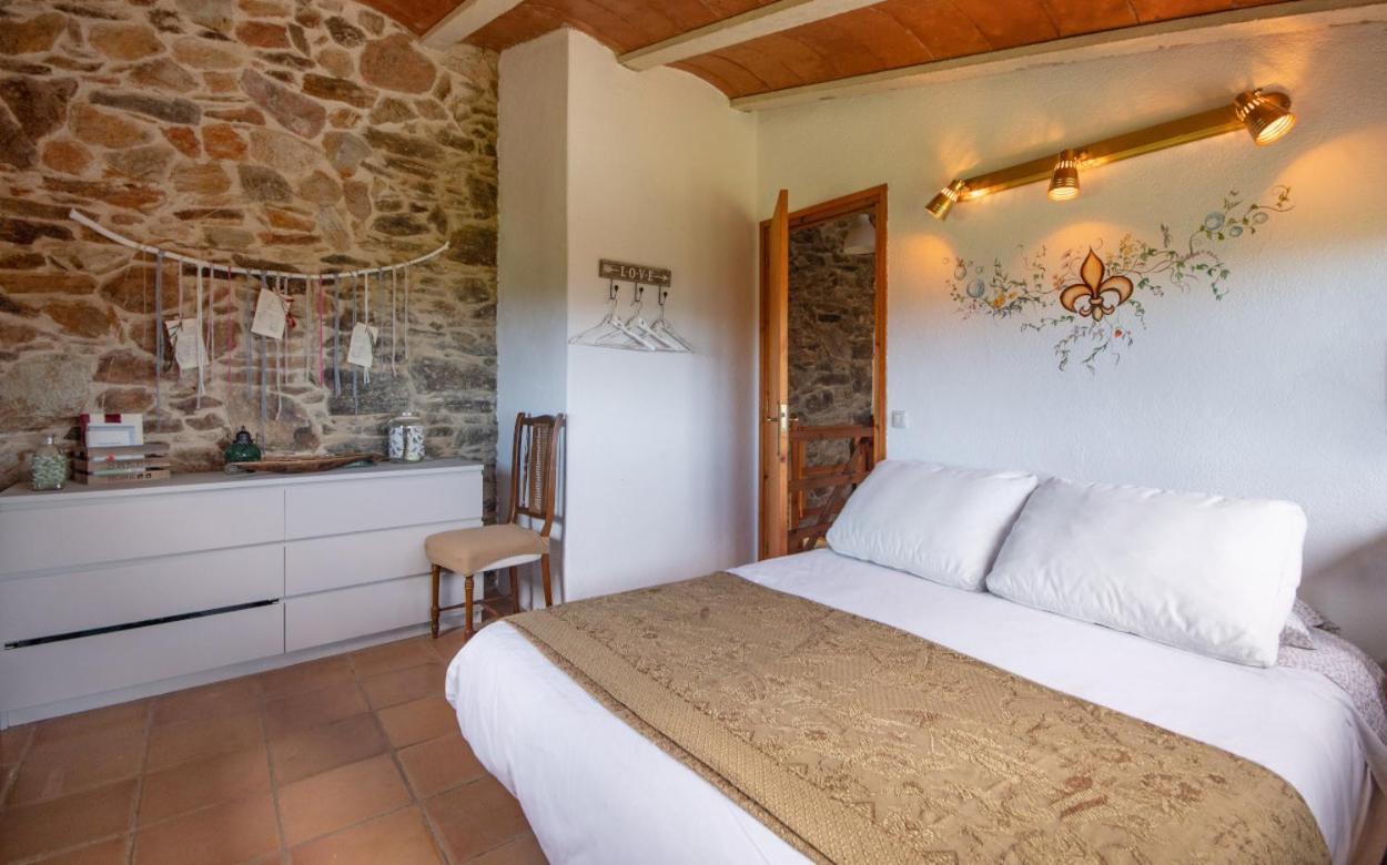 Apartamento Duplex Rural Con Chimenea Y Vistas Panoramicas Desde La Cama Sant Marti Sacalm Exterior foto