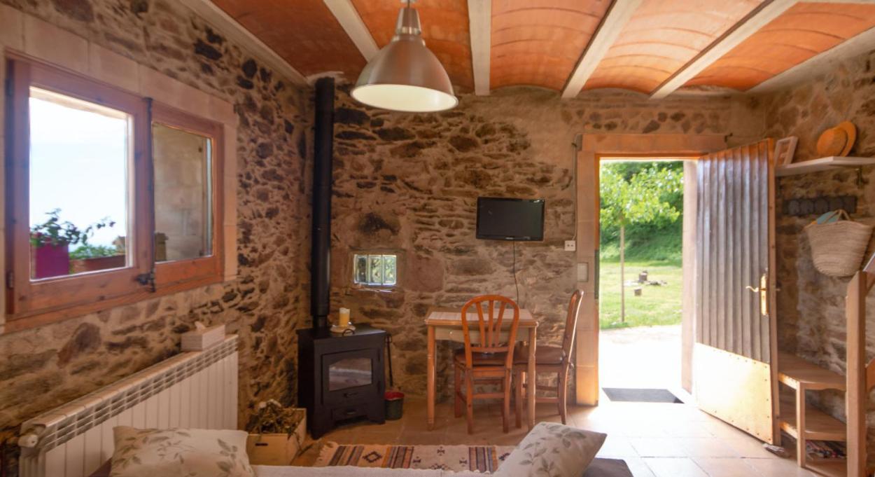 Apartamento Duplex Rural Con Chimenea Y Vistas Panoramicas Desde La Cama Sant Marti Sacalm Exterior foto